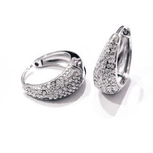 Orecchini sbrilli sbrilli grandi (bianchi)