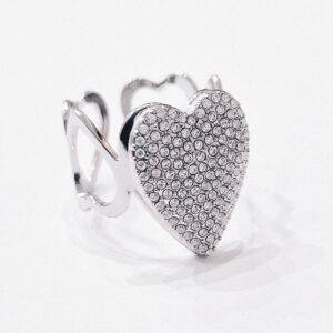 Anello tutto cuori (silver)