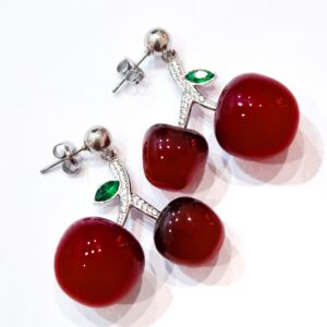 Orecchini cherry (silver)