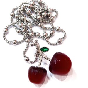 Collana cherry (silver)