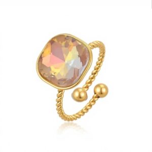 Anello la Cinta champagne (gold) - immagine 1
