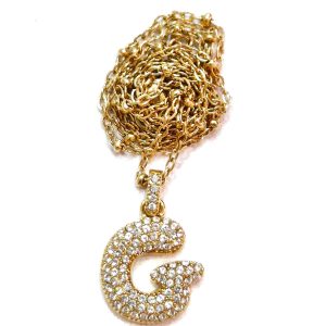 Collana lettera G (gold)