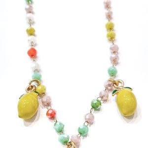 Collana tre limoni (collezione Sicily)