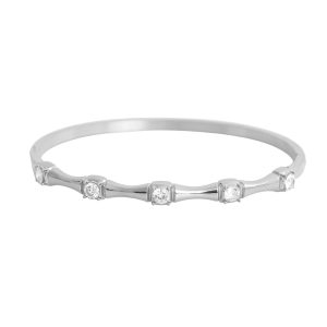 Bracciale bamboo luxury (silver)