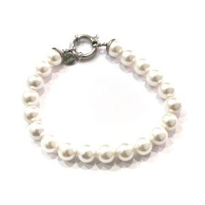 Bracciale perle (silver)