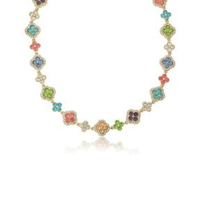 Collana Luce fiori 2.0 (gold)