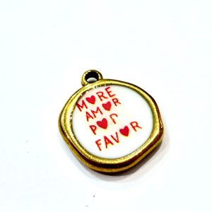 Ciondolo "More amor por favor"