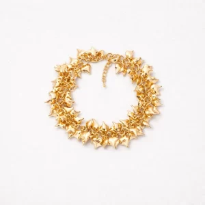 Bracciale tutto cuori sonaglio (gold)