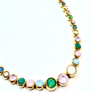 Bracciale Costellazione multicolor pastello (gold)