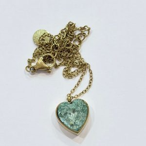 Collana cuore glitter tiffany