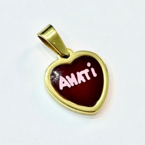 Charm cuore piccolo personalizzabile