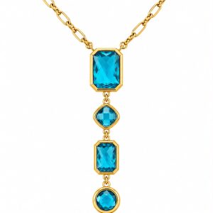 Collana LUX azzurro