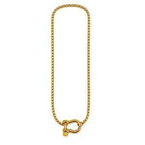 Collana moschettone a U