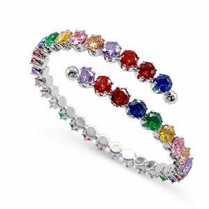 Bracciale Brillo Multiucolore (silver)