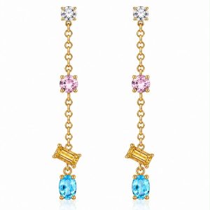 Orecchini elegance (toni multicolore)