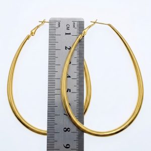 Orecchini goccia big (GOLD/SILVER) - immagine 5