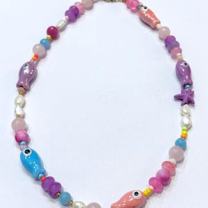 Collane fantasy multicolore mare