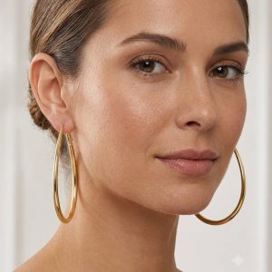 Orecchini goccia big (GOLD/SILVER) - immagine 4