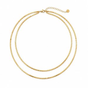 Collana cubotti (gold)