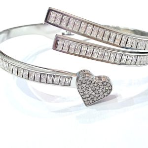 Bracciale Luce Royale con cuore (gold/silver)