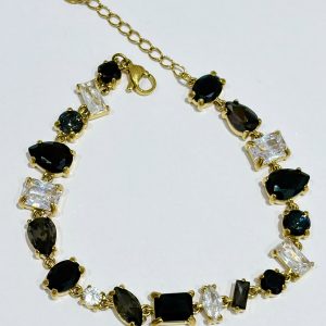 Bracciale Duchessa bianco/nero