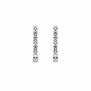 Orecchini pendenti Crystal (gold/silver)